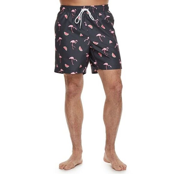 ✨HP✨PacSun Watermelon 17" Swim Trunks✨ - Picture 1 of 7